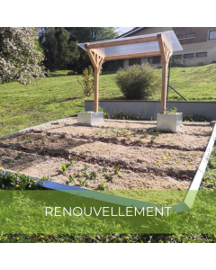 Kit renouvellement potager pleine terre 3-4 personnes