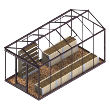 Serre équipée 10,8m² 