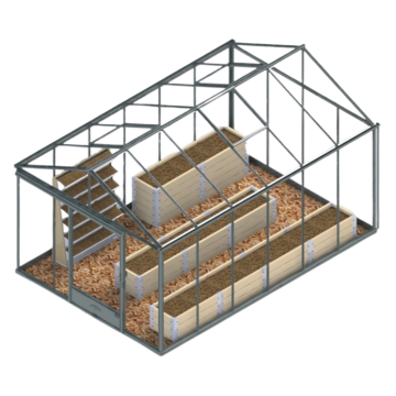 Serre équipée 14,1m² 