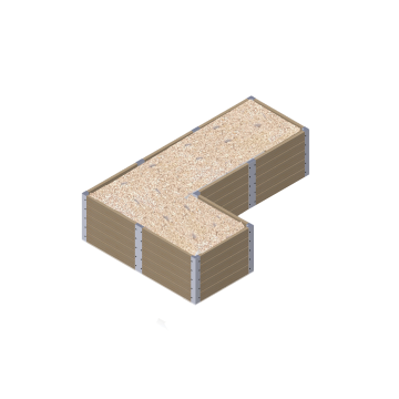 Bac potager ASTERA 72 cm