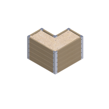 Bac potager FABA mini 72 cm