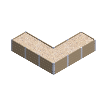 Bac potager SOLANA 72 cm